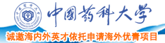 国内又粗又大又黄操逼视频中国药科大学诚邀海内外英才依托申请海外优青项目